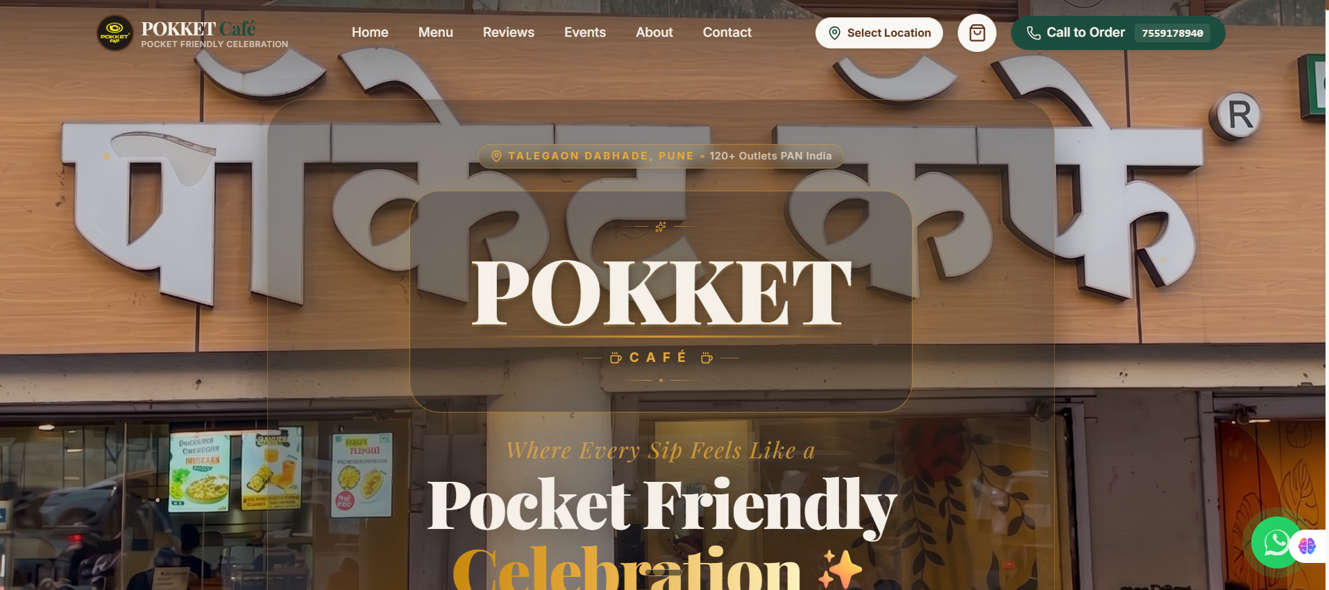 Pokket Café — Quick Service Café Chain & Franchise Hub